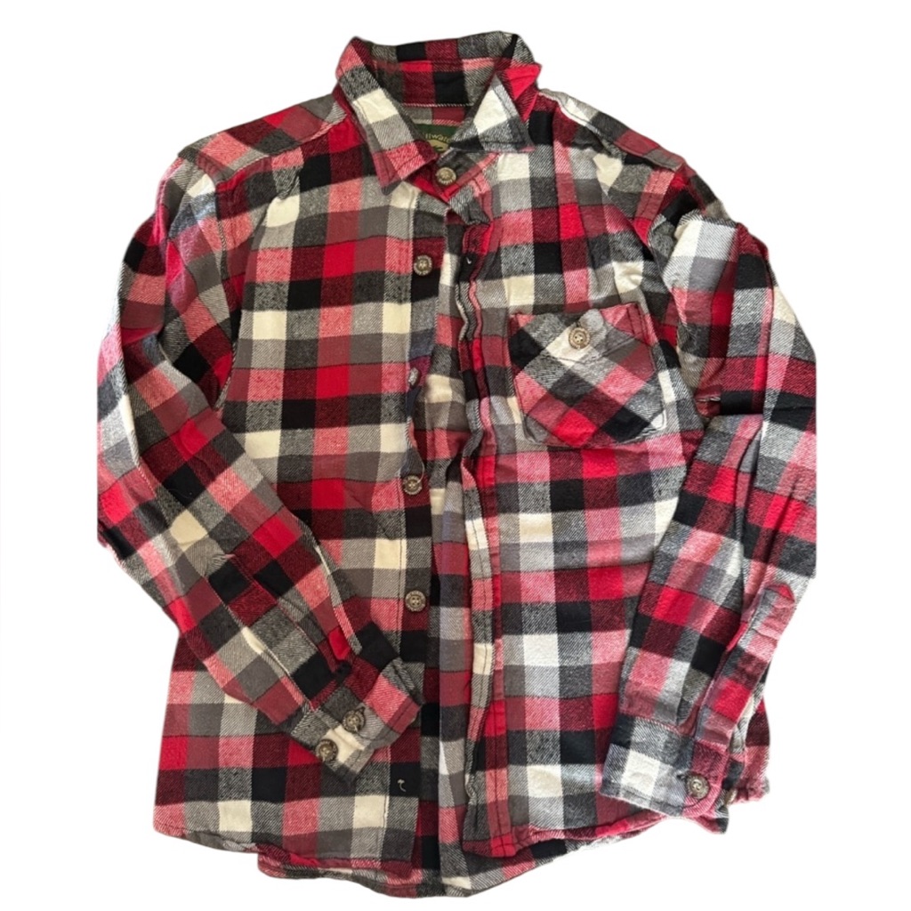 Boys Large Fleece Flannel Large Boys Large Fleece Flannel Large